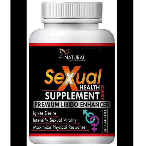 Natural Sexual Health Supplement 500mg Capsule 60 caps