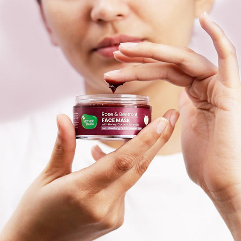 Mother Sparsh Rose & Beetroot Face Mask