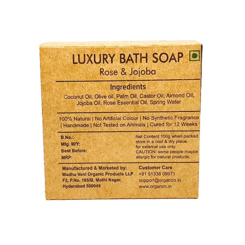 Jojoba and Rose Soap