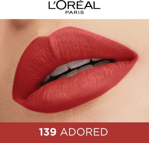 L'Oreal Paris Rouge Signature Matte Liquid Lipstick 139 Adored 7g