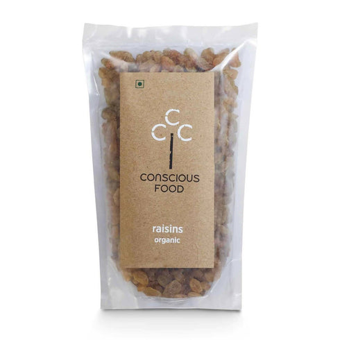 Conscious Food Organic Raisins |Kishmish