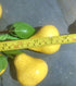 Synthetic Pear Fruit 19 Inch String - 10