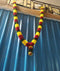 Multi Color Big Flower Garland 8ft
