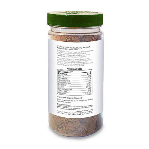 Nature Land Organics Roasted Flaxseed