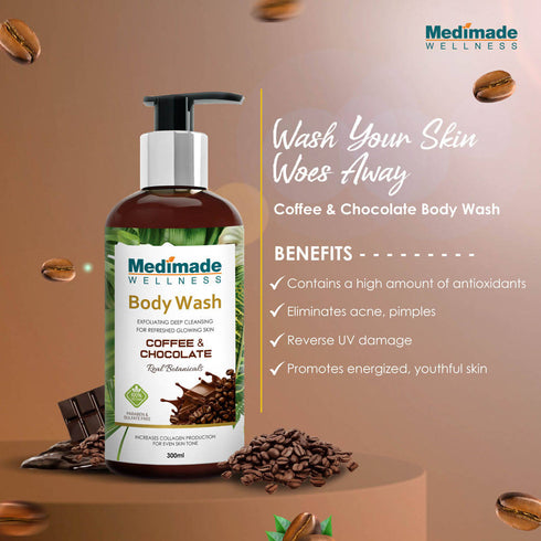 Medimade Wellness Coffee & Chocolate Body Wash