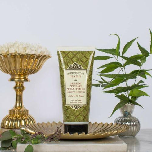 Kama Ayurveda Neem Tulsi Tea Tree Body Scrub