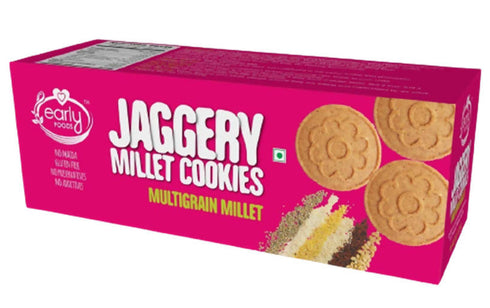 Early Foods MultiGrain Millet Jaggery Cookies