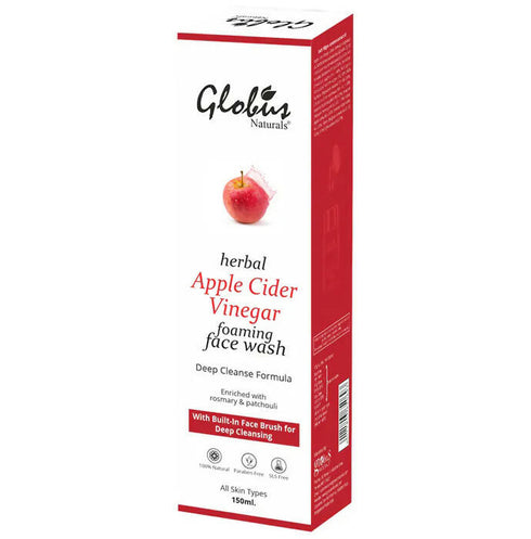 Globus Naturals Apple Cider Vinegar Foaming Face Wash