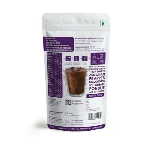 Cocosutra Lite Sugar Free Mocha Drinking Chocolate Mix