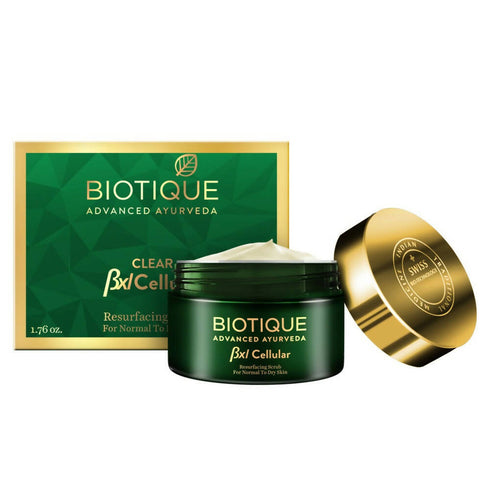 Biotique BXL Cellular Clear - Resurfacing Scrub 50g