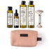 Brillare Salicylic Acid Face Wash and Face Serum and Body Wash and Body Lotion With Jade Roller and Pink Pouch
