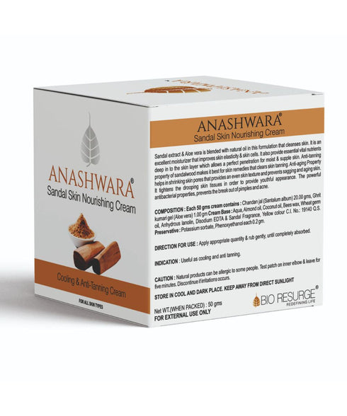 Bio Resurge Sandal Skin Nourishing Cream 50g