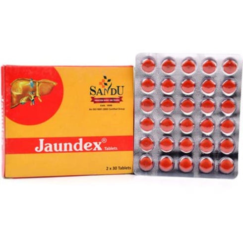 Sandu Jaundex Tablet ,strip of 60 tablets X 2