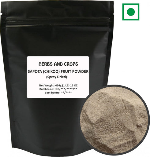 Herbs And Corps Sapota (Chikoo) Fruit Powder 454g