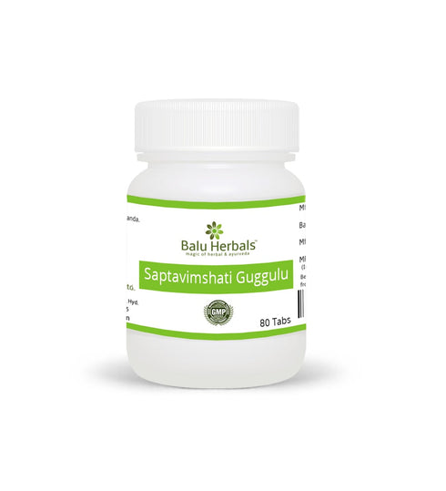 Balu Herbals Sapthavishanti Guggulu 80 Tabs