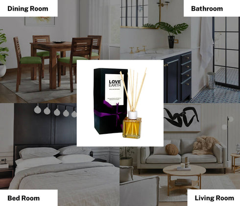 Love Earth Reed Diffuser Orange
