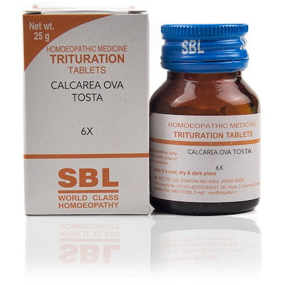 SBL Calcarea Ova Tosta Trituration Tablet 6X