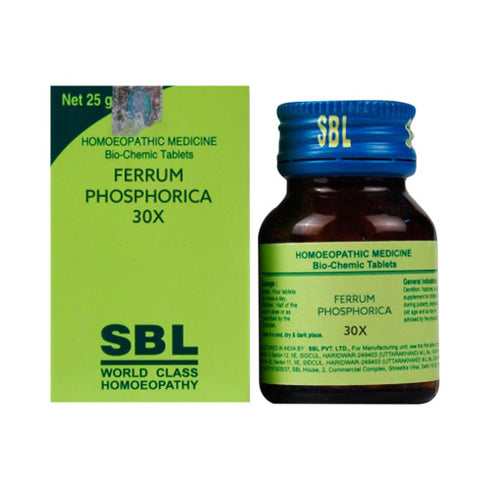 SBL Ferrum Phosphoricum Biochemic Tablet 30X
