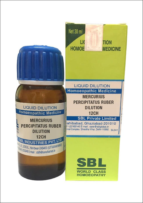SBL Mercurius Percipitatus Ruber Dilution 12 CH