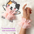 The Face Shop Pink Ruffle Drawstring Scrunchie