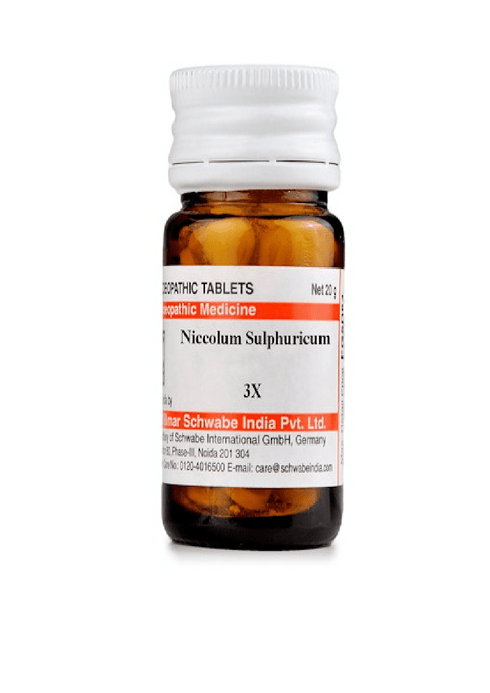 Dr Willmar Schwabe India Niccolum Sulphuricum Trituration Tablet 3X