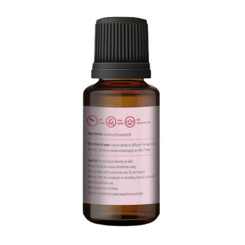 Korus Essential Geranium Essential Oil | Therapeutic Grade