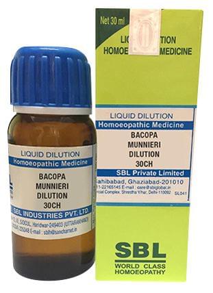 SBL Bacopa Munnieri Dilution 30 CH