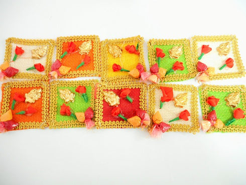 Haldi Kumkum Set - Pack Of 10
