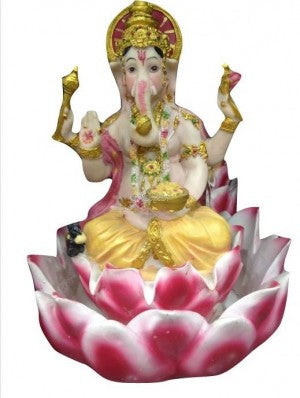 Ganesh Water Fall Made Up Of Poly Stone