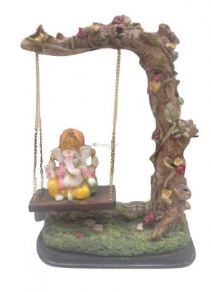 Ganesh Cradle Made Up Of Poly Stone