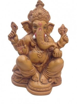 Small Ganesh Statue Made Up Of Poly Stone