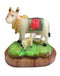 Cow And Calf Made Up Of Marble, Poly Stone And Radium