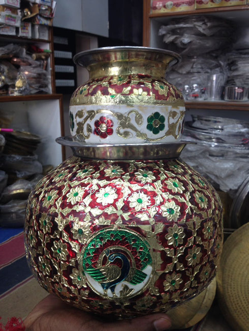 Steel Bonalu Binda With Fancy Design - 4000gms