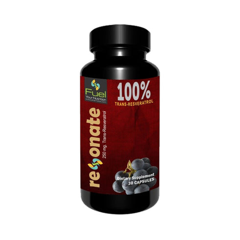 Sharrets Resonate 100% Trans-Resveratrol 250mg Capsule 30 capsules