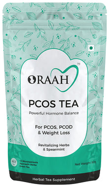 Oraah PCOS PCOD Herbal Tea Spearmint Flavour