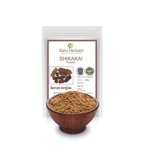 Balu Herbals Shikakai, Acacia Concinna Powder