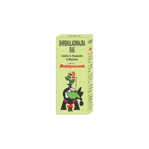 Baidyanath Vansaar Shirahshuladivajra Ras 40 Tablets