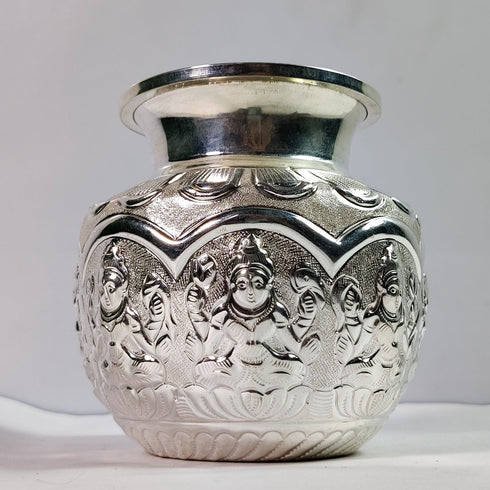 Pure Silver Ashtalakshmi Kalasam 109g