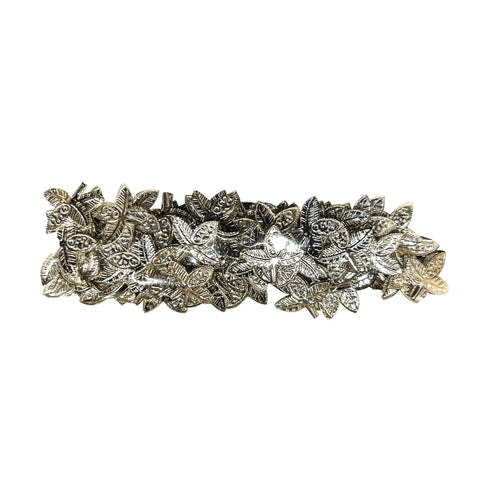 Pure Silver Bilva Patra 27 Grams (Pack of 108)