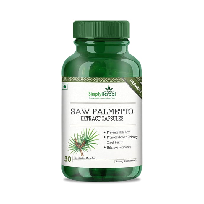 Simply Herbal Saw Palmetto Capsule PUSHMYCART