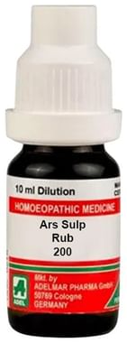 ADEL Ars Sulp Rub Dilution 200 CH