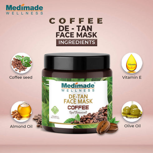 Medimade Wellness Coffee De-Tan Face Mask