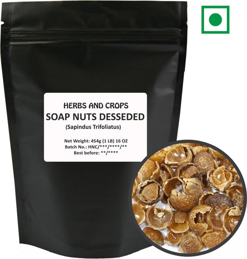 Herbs And Corps Soap Nuts Deseeded 454g