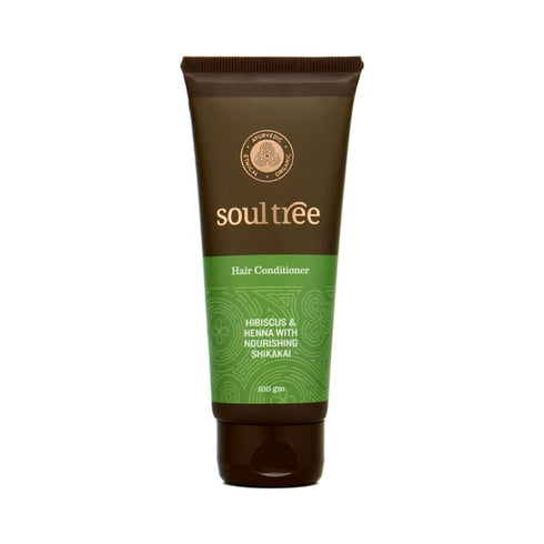 Soul Tree Hibiscus and Henna with Nourishing Shikakai Hair Conditioner tube of 100 gm Conditioner