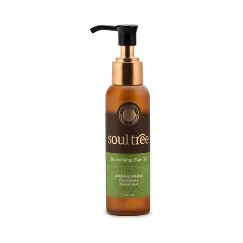 Soul Tree Revitalising Hair Oil with Amla and Brahmi bottle of 120 ml Oil