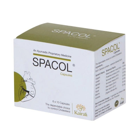 Kairali Ayurvedic Spacol Capsules 60 Capsules