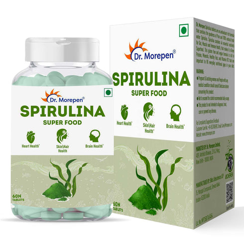 Dr. Morepen Spirulina Super Food 60 Tablet