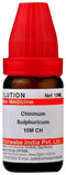 Dr Willmar Schwabe India Chininum Sulphuricum Dilution 10M CH