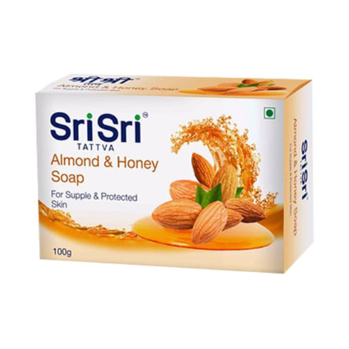 Sri Sri Tattva Almond & Honey Soap 100g