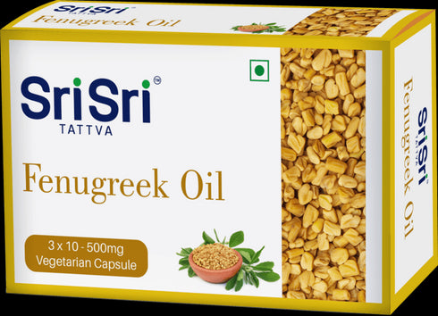 Sri Sri Tattva Fenugreek Oil Veg Capsule 30Caps